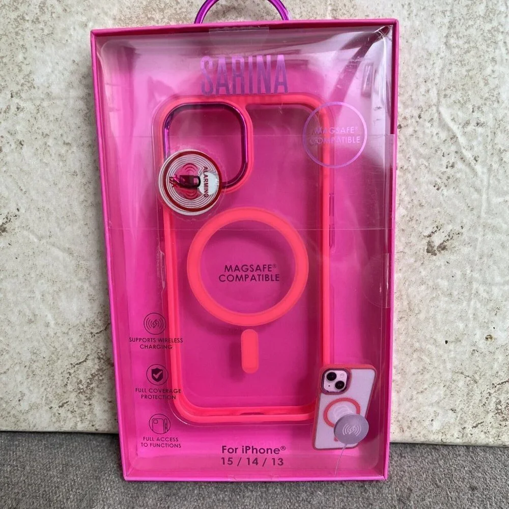 SARINA IPHONE COMPATIBLE  CASE For iPhone 15/14/13 MAGSAFE compatible